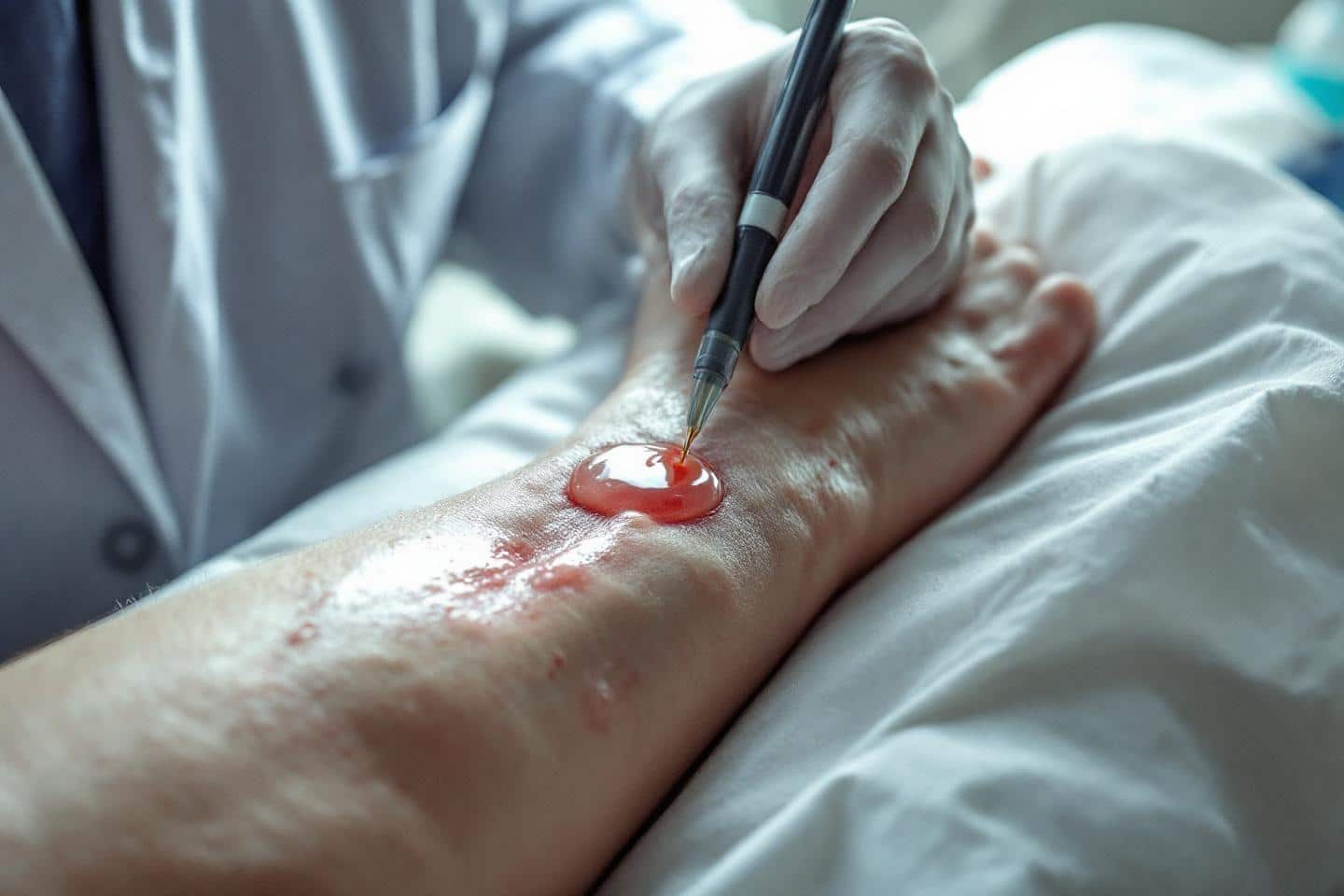 Escarres : Peut-on accélérer la cicatrisation avec des soins non conventionnels ?